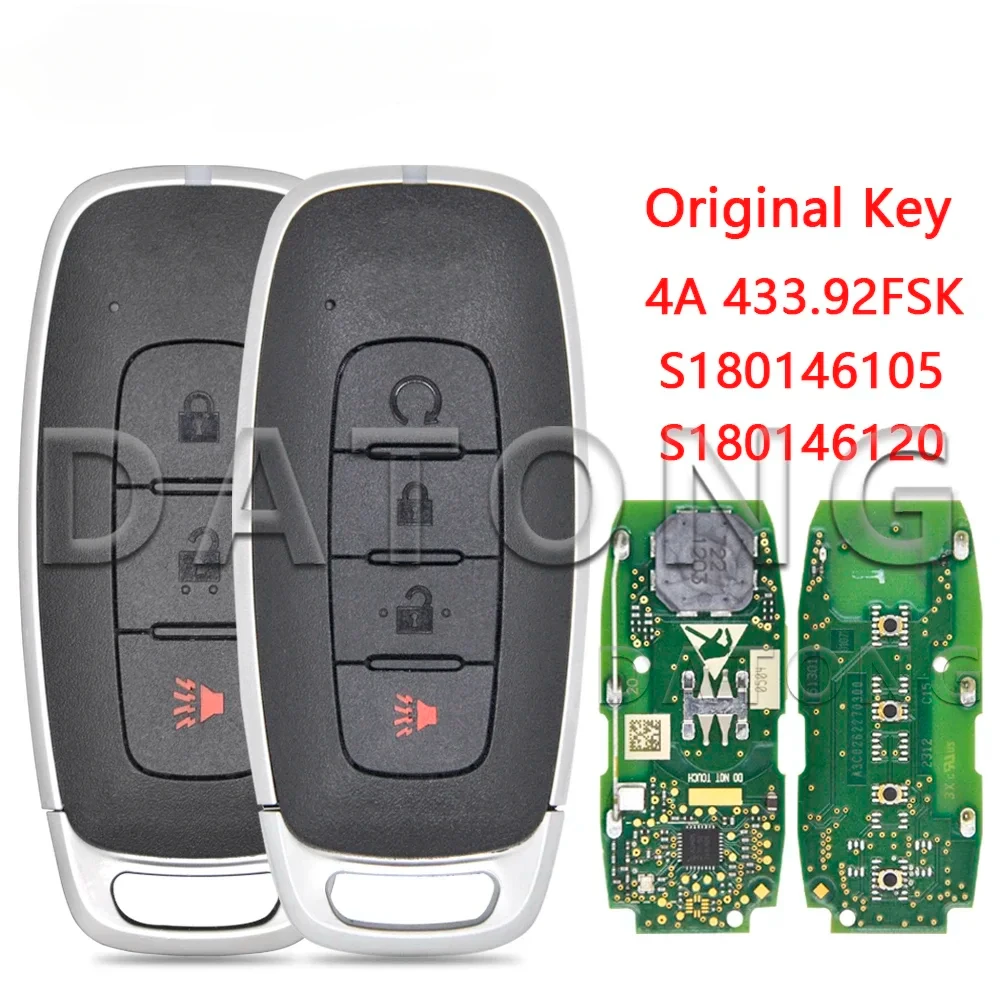 

Datong World Car Remote Key For Nisan Pathfinder Rogue Kicks Aryia Versa 2022 2023 4A KR5TXPZ1/Z3 Original Promixity Smart Card