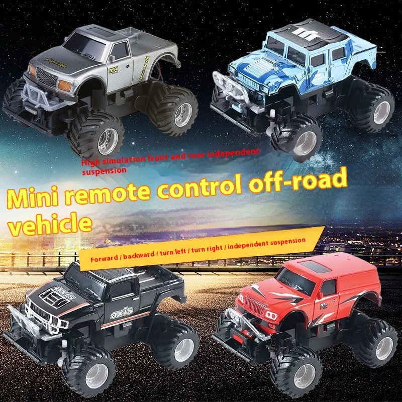 

Off-Road Remote Control Car 1:58 Scale Rechargeable Toy Vehicle For Boys And Girls Simulation Model Car 2.4g Wireless Control