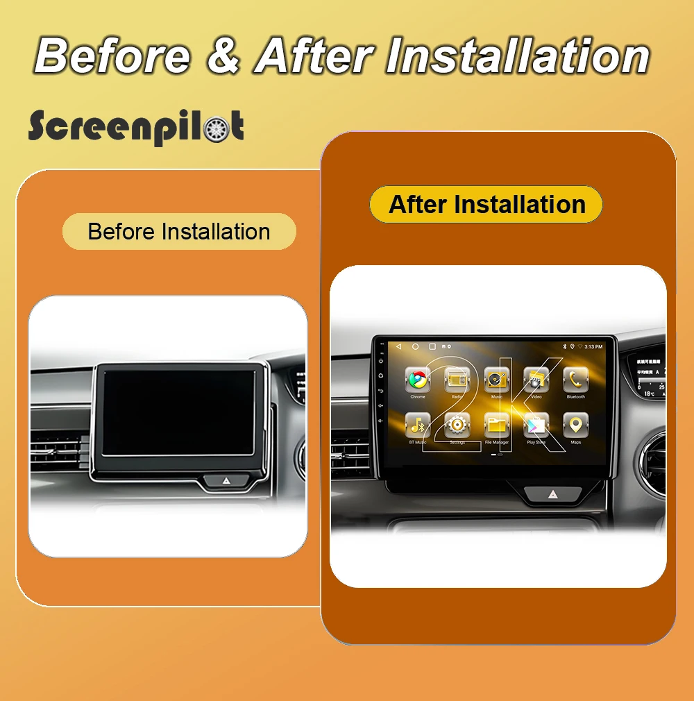 9 Inch Android 16 Car Radio Stereo For Honda N-BOX II 2 JF3 4 2017 2018 2019 - 2021 Multimidia Player GPS Carplay Android Auto
