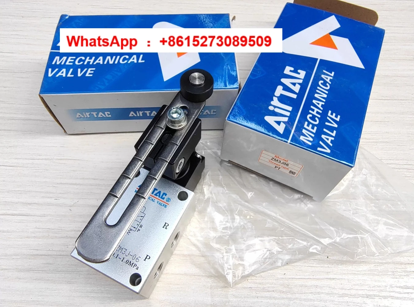 

Heavy-duty mechanical valve pneumatic stroke switch ZM3J-06 pressure -0.1~ 1.0Mpa