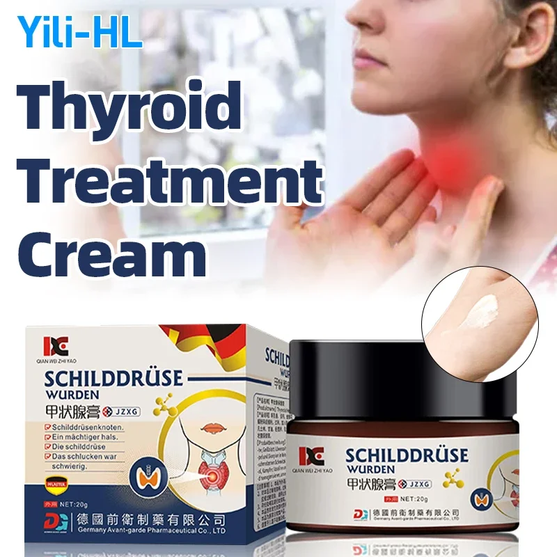 

Thyroid Gland Treatment Cream Hyperthyroidism Hypothyroidism Anti Swell Patch Thyroiditis Nodule Medicine German Secret Recipe