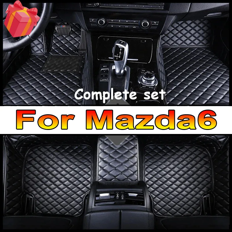 

Car Floor Mats For Mazda6 Mazda 6 Atenza GH 2007~2011 Anti-dirt Pads Car Mats Full Set Waterproof Floor Mats Rug Car Accessories