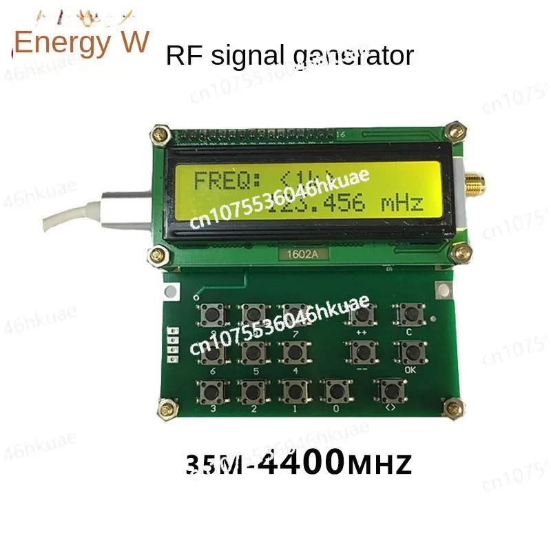 Radio Frequency Signal Generator Simple Signal Source Transmitter 35MHz-4400MHz Portable 4.4G High Frequency RF