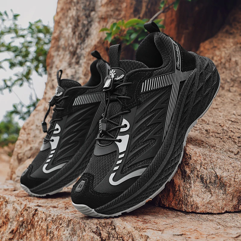 

Neutral Running Shoes Leather Outdoor Footwear High-Quality Hiking, Hunting, and Tactical Boots Unisex Hiking Boots Excellent Qu