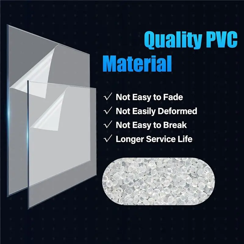 A25P 3350 Series Outside-Inside Clear Cover Lens Kit For Electric Viking Welding Helmet, KP2898-1 & KP3044-1 - 40 PCS
