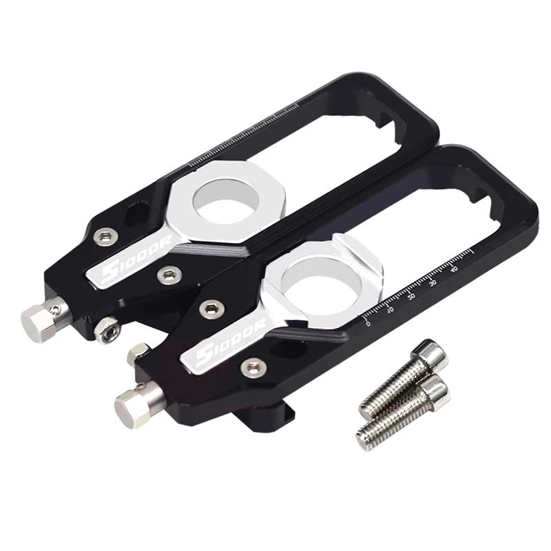 Chain Axle Blocks For S1000RR S1000R HP4 2018-2024 Motorcycle Rear Wheel Chain Axle Blocks Adjusters Spool Tensioners s1000r rr