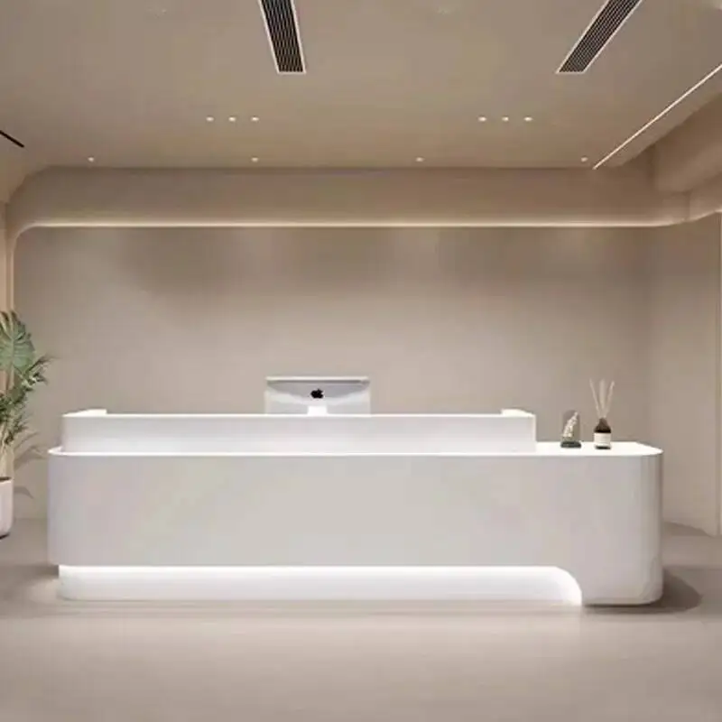 

Reception Desks Nordic Clothing Store Beauty Salon Designer Simplicity Reception Desks Luxury Office Furniture Receptionen HBRD