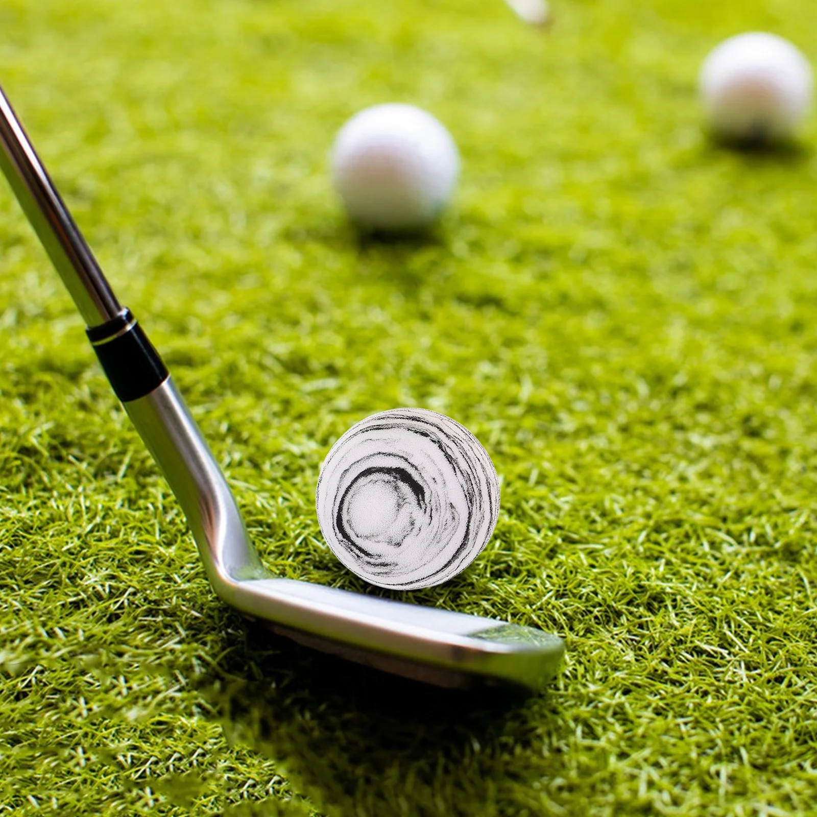 12 قطعة من كرات ممارسة الجولف إيفا ناعمة وخفيفة الوزن للتدريب في الفناء الخلفي للمبتدئين كرة تدريب داخلية #3