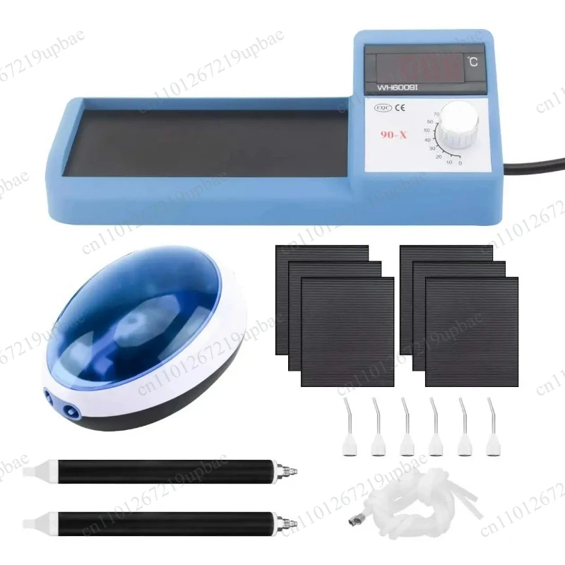 Temperature‑Controlled Vacuum Micro Wax Setting Machine, Adjustable Stone Suction Diamond Gem Inlay Tool for Jewelry Processing