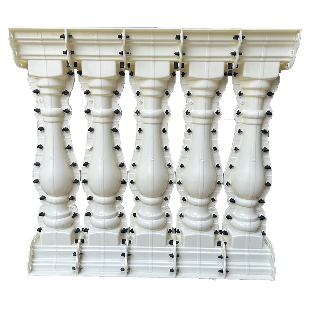 Roman column railing mold balcony vase column guardrail handrail cement column fence model European villa ready to 5 Per Meter