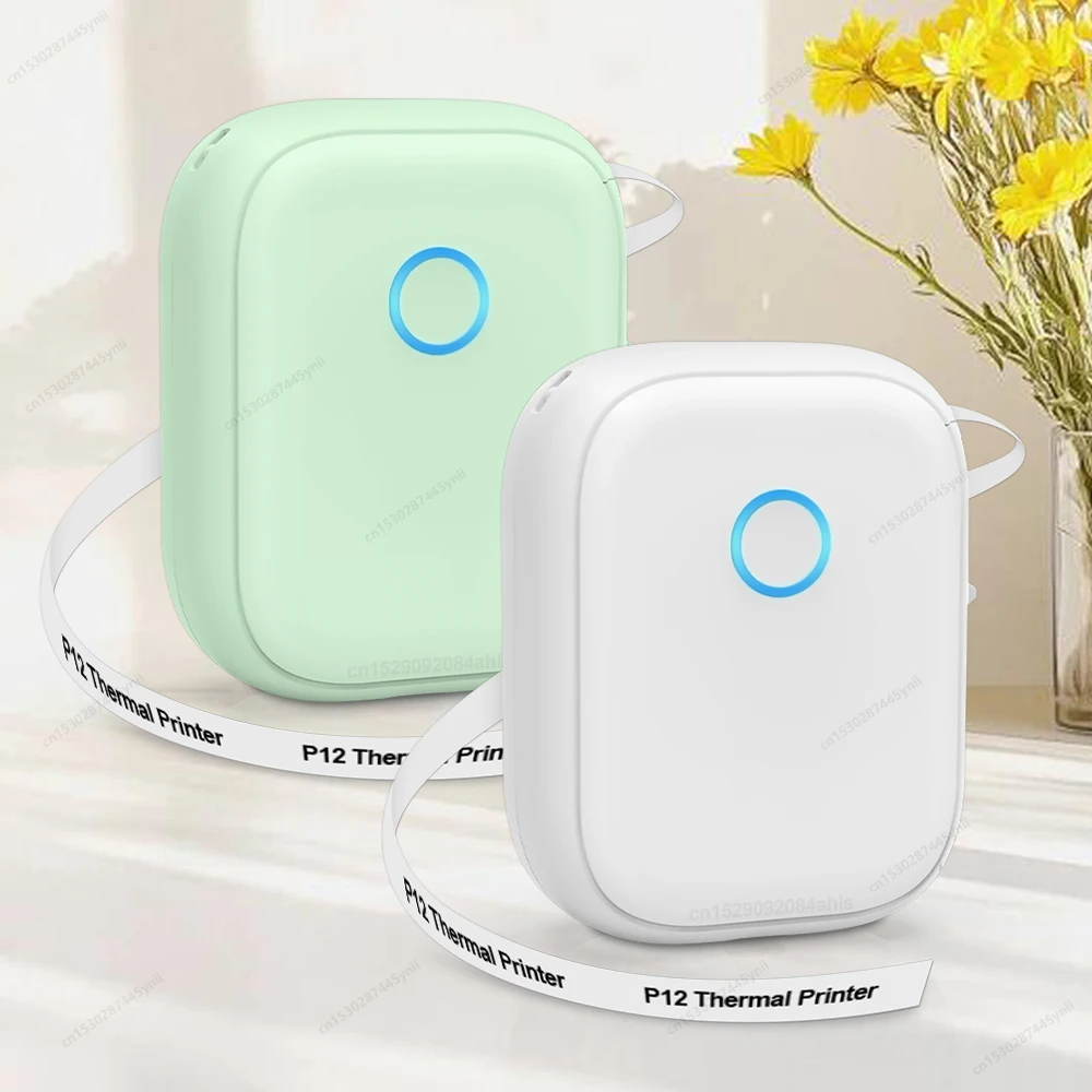 

Мини-принтер этикеток P12 Аналогичный как D30 D11 D110 D101 Принтер клейких наклеек Marklife P12 или непрерывная наклейка P12 1PK