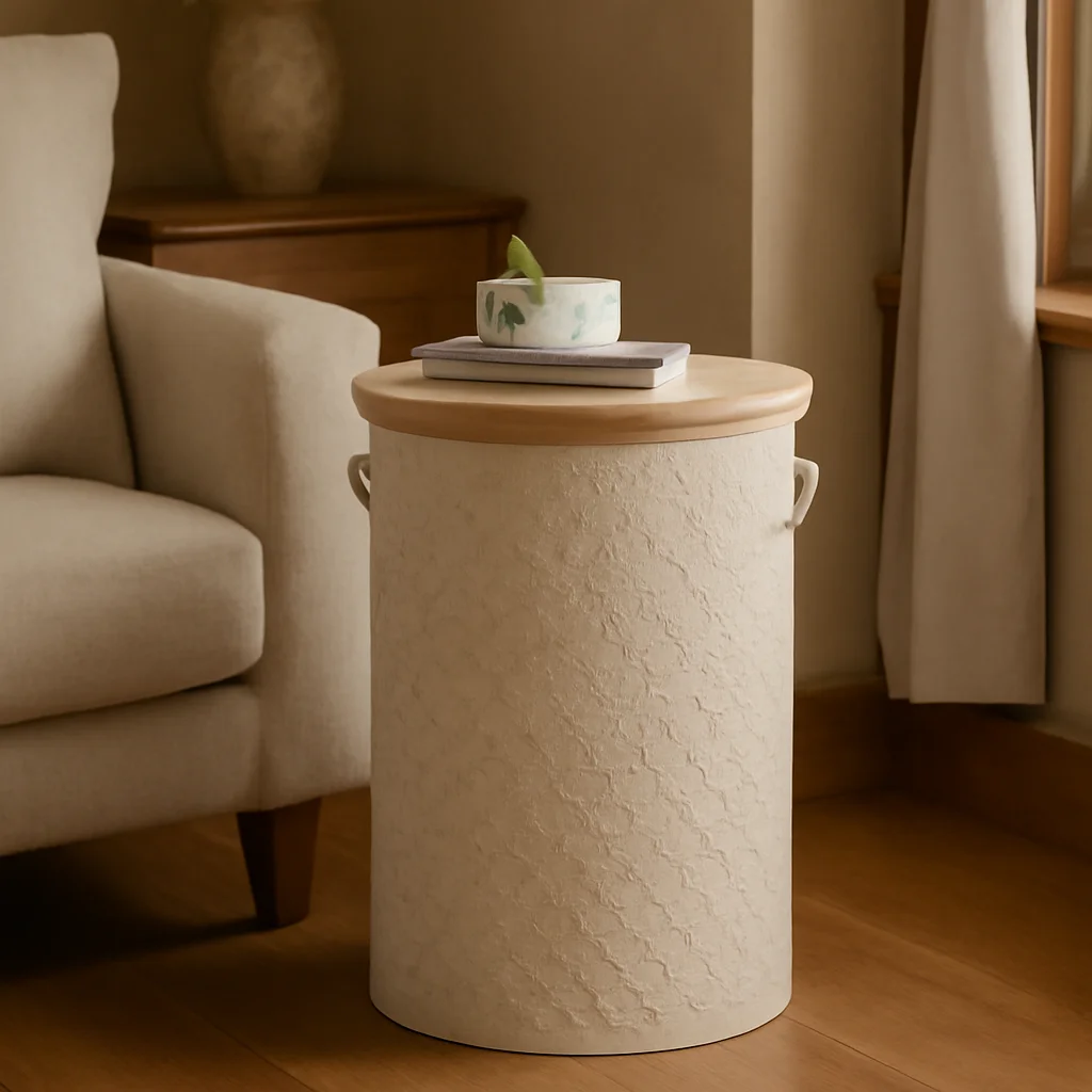 

Железный приставной столик для дивана во французском стиле, универсальный шкаф для хранения вещей, мини-круглый журнальный столик, большая спальня в деревенском стиле