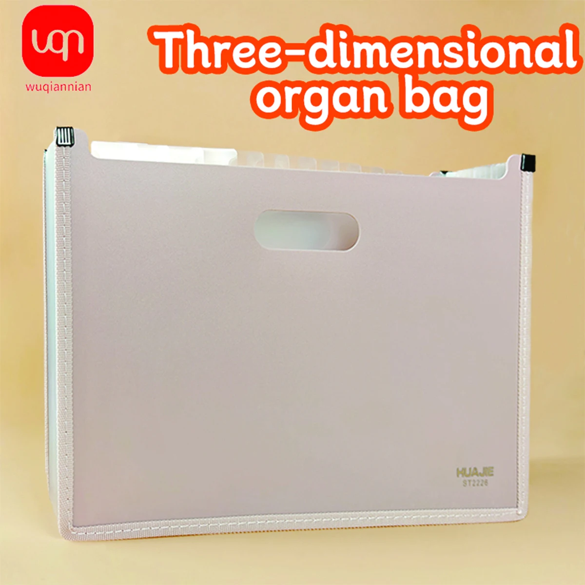 A4 Accordion Folder Clear Index Labels Expanding Document Folder File Organizer Desk Management for Office File Cabinet