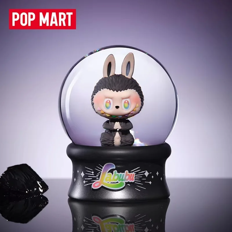 

Hot Genuine version POPMART THE MONSTERS Front High Energy Blind Box Crystal Ball LABUBU Collectibles Holiday girl's kawaii Gift
