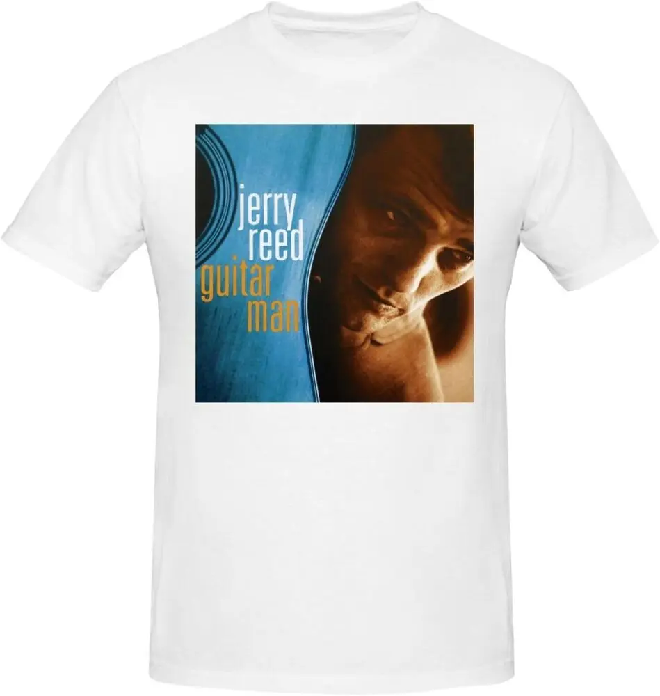 Jerry Reed Short Sleeve T-Shirt Classic Crew Neck Casual