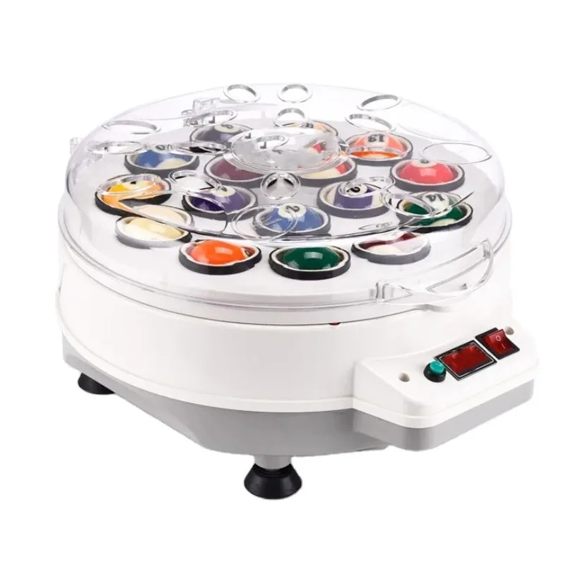 Snooker billiard ball  polishing cleaning machine
