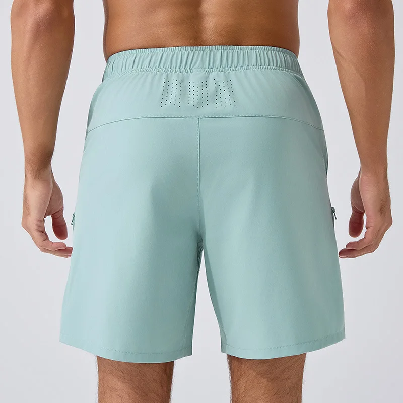 Men's Shorts Men Gym Sportswear Solid Casual Sports Clothing Fitness Training Quick-drying Marathon Racing Running Shorts Male