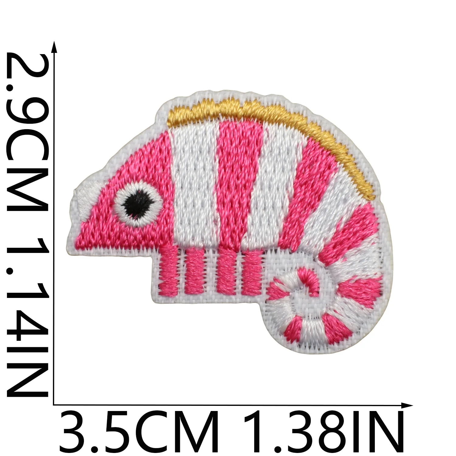 Animal Embroidery cloth Applique Elephant Zebra Iron On Patch Applique children's clothing decorative cartoon lion