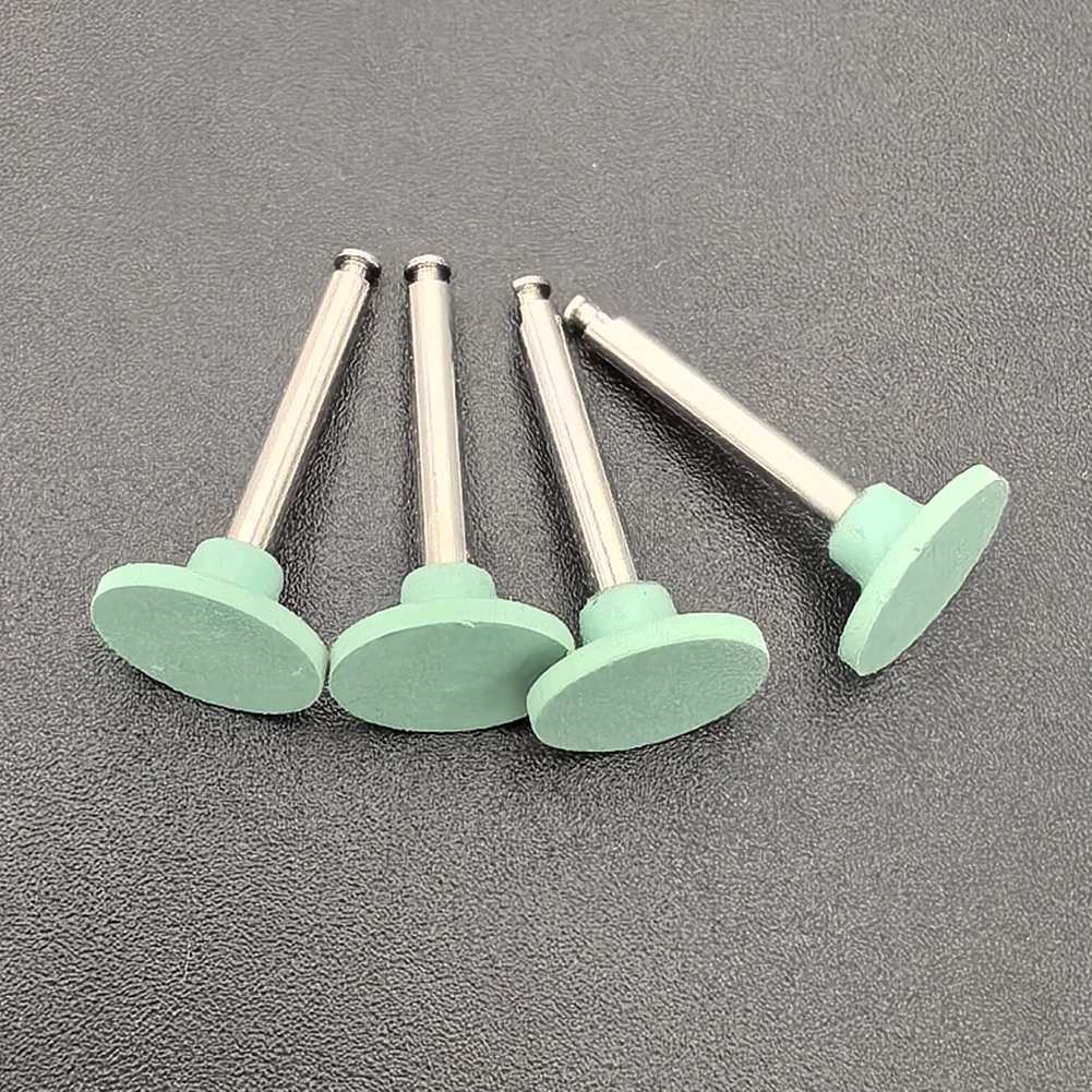 20pcs Dental Silicone Rubber Polishing Burs RA093 10*1.5mm Dia. 2.35mm for Low Speed Handpiece