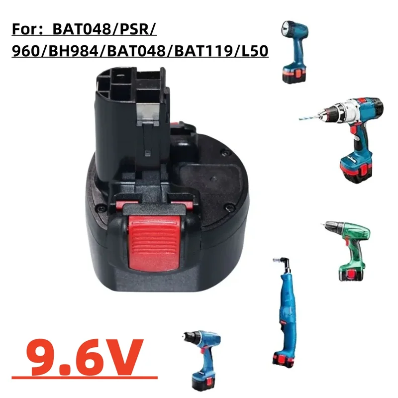 

Сменный аккумулятор для электроинструмента BOSCH 9,6 В NI-MH для BAT048, PSR 960, BH984, BAT048, BAT119, L50