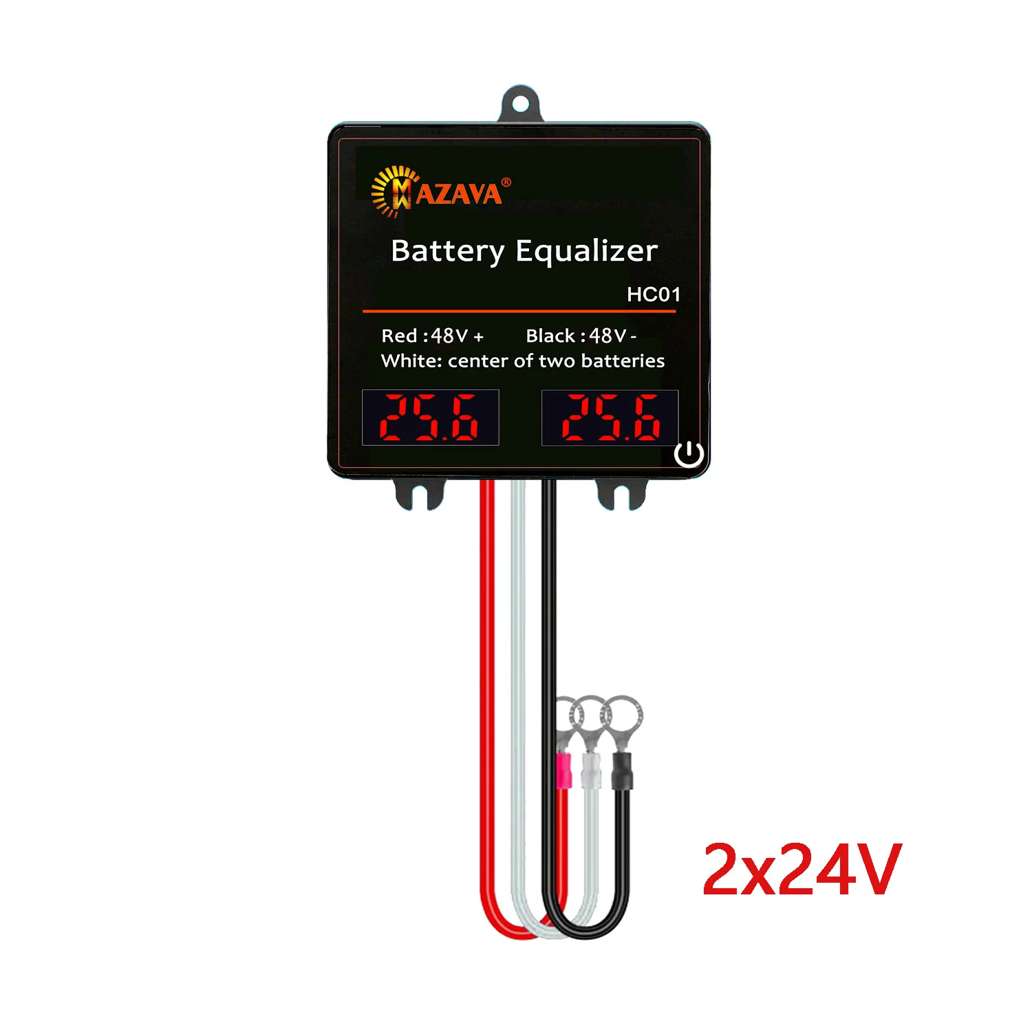 MAZAVA Batterij Equalizer HC01 2x24V 2x12V Display Batterijen 2S 24V 48V Actieve Spanning Lood-zuur Li li-ion LiFePO4 Batterij