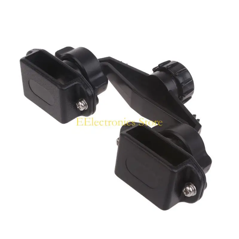 B03C Compact Vehicle Mount ABS Car Mount Holder for Portable Communication Devices