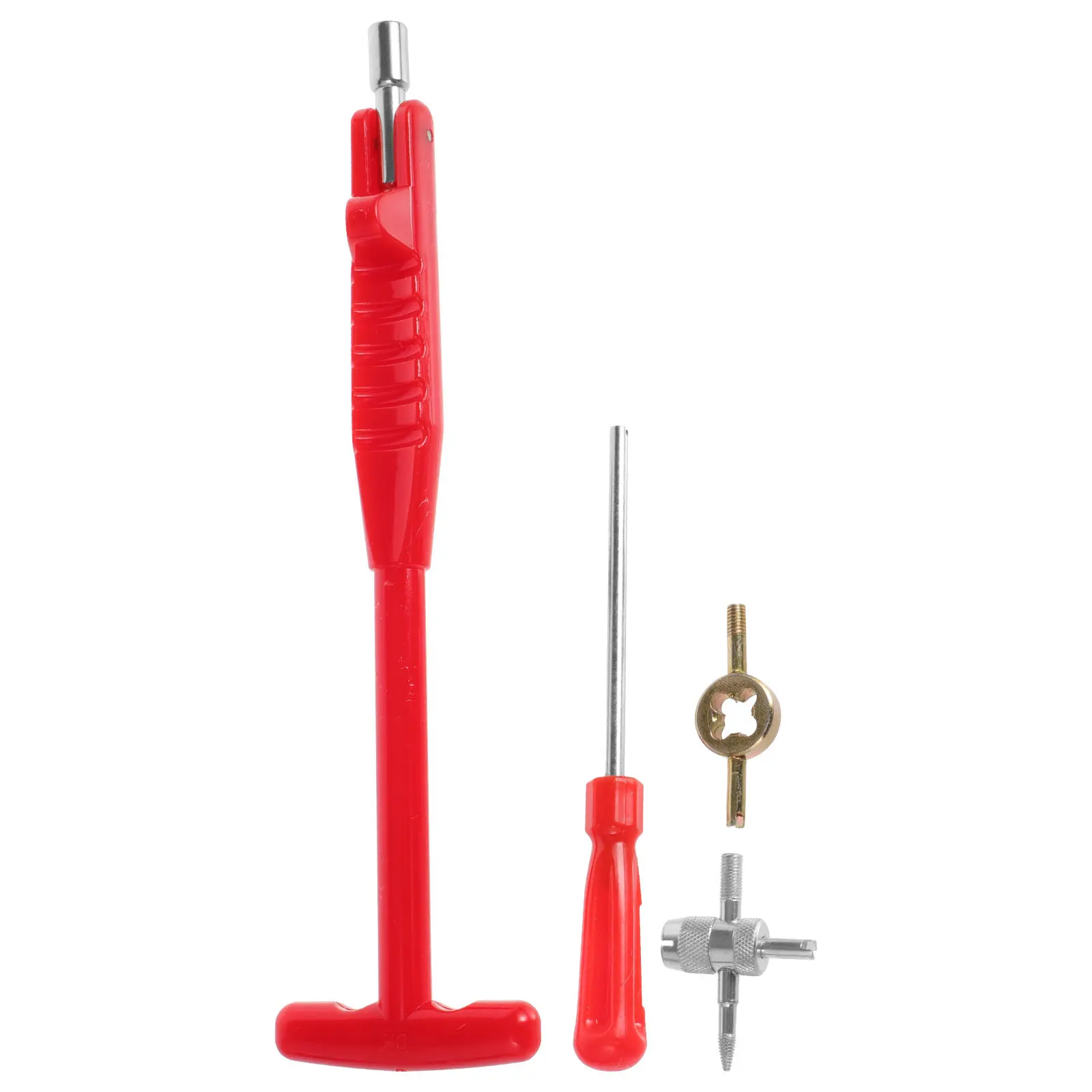 

4Pcs Valve Core Tool Set Versatile Design Quick Effortless Installation Removal Bicycles Valve Core Removal Tool