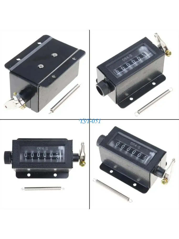 

E15A 0-999999 6-й цифр D94-S переселенный механический счетчик вытягивания