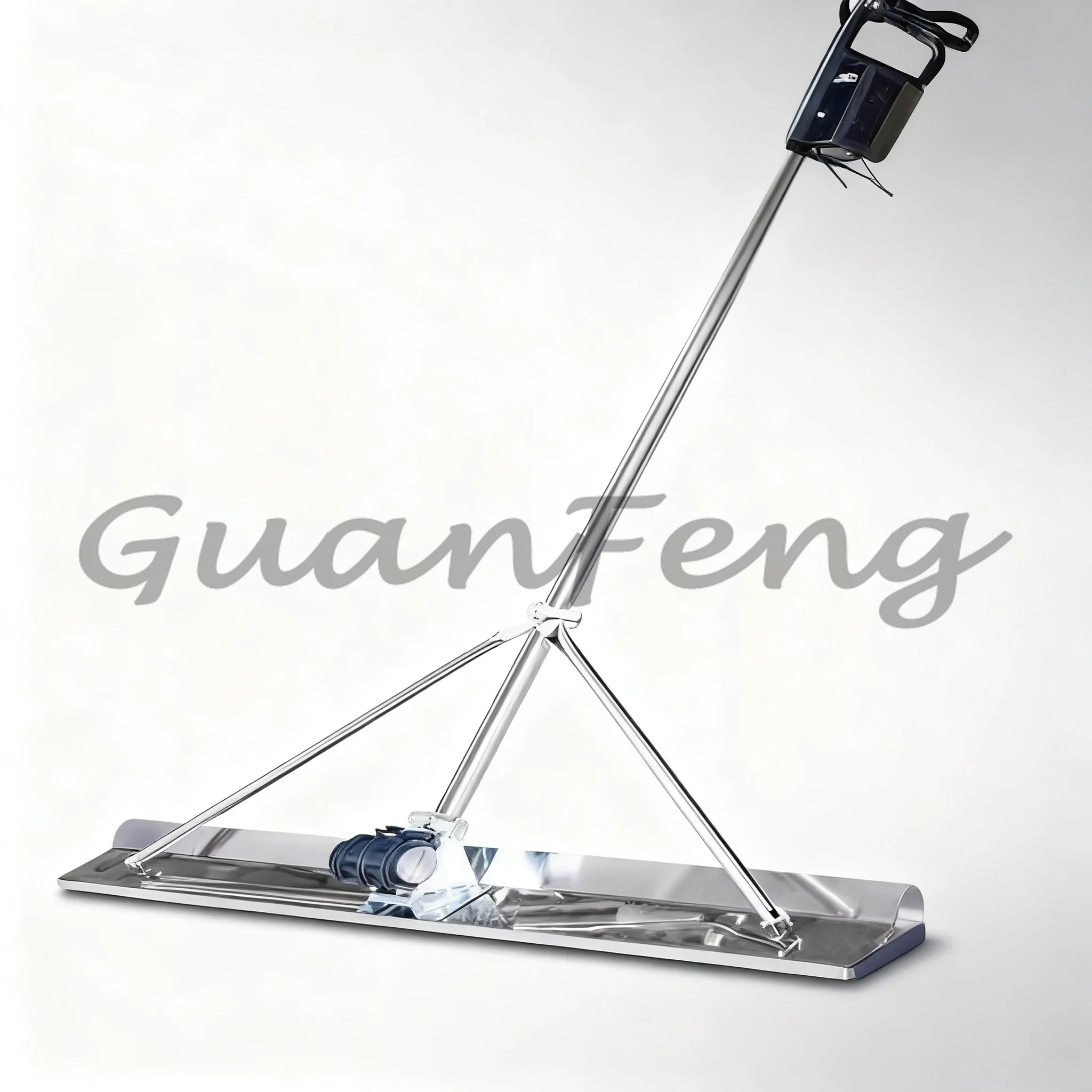 220V Lightweight Electric Vibrating Screed Ruler, Cement Mortar Floor & Pavement Leveling Construction Tool