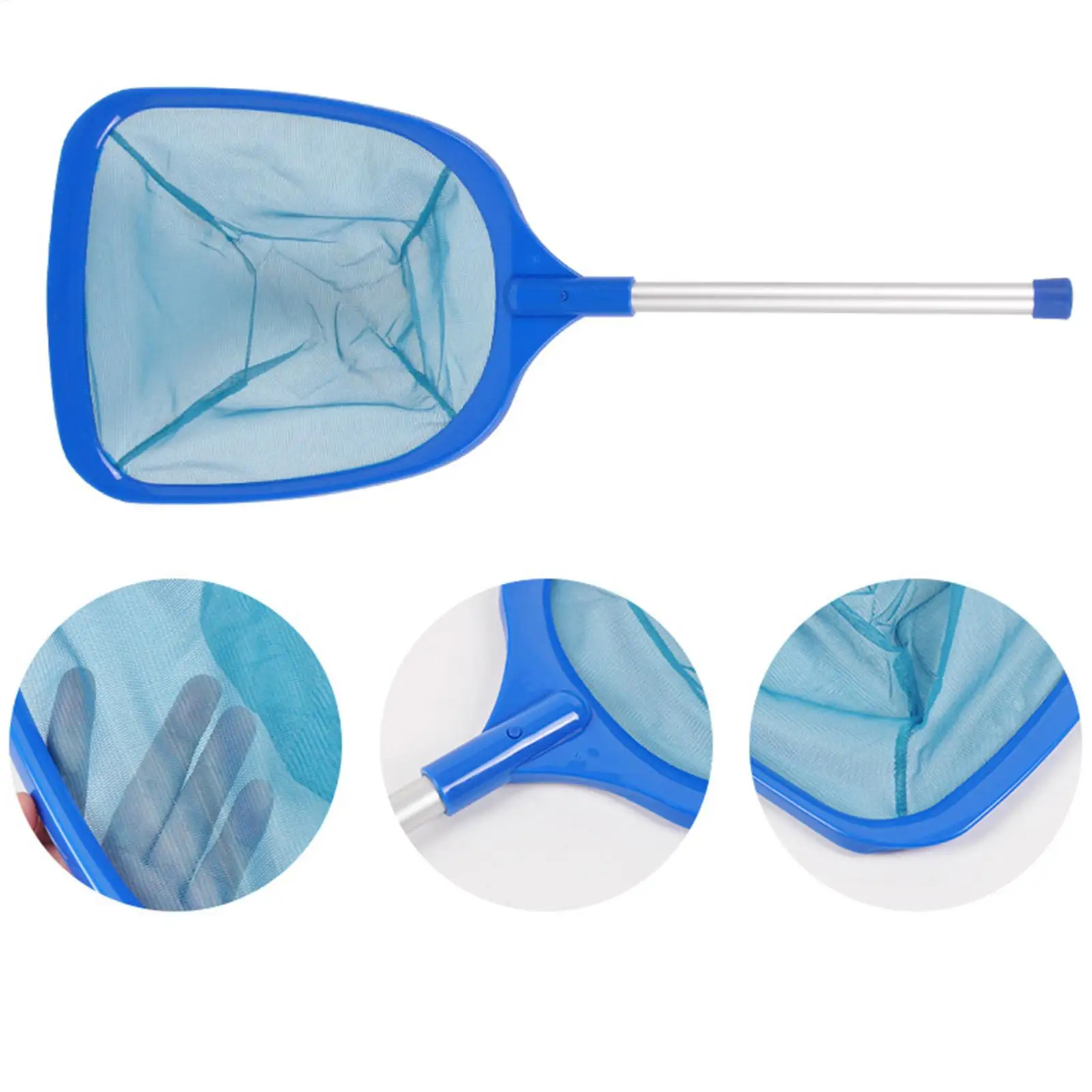 Pool Leaf Skimmer Water Cleaning Filtration Rake Mesh Pool Lightweight Net Skimmer For Garden Spa Patio Outdoor Pond Tub
