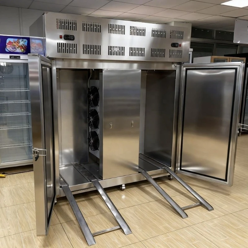 Reach-in High-velocity Strong Air Cooling International Food Safety Blast  Freezer Equipment for Bread Meat Seafood