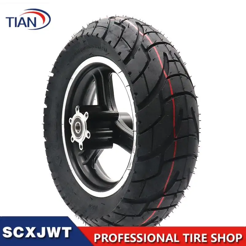 10 inch 80/65-6 wheel inflatable tire for 10 inch 80/65-6 wheels suitable for electric scooter front wheel replacement parts