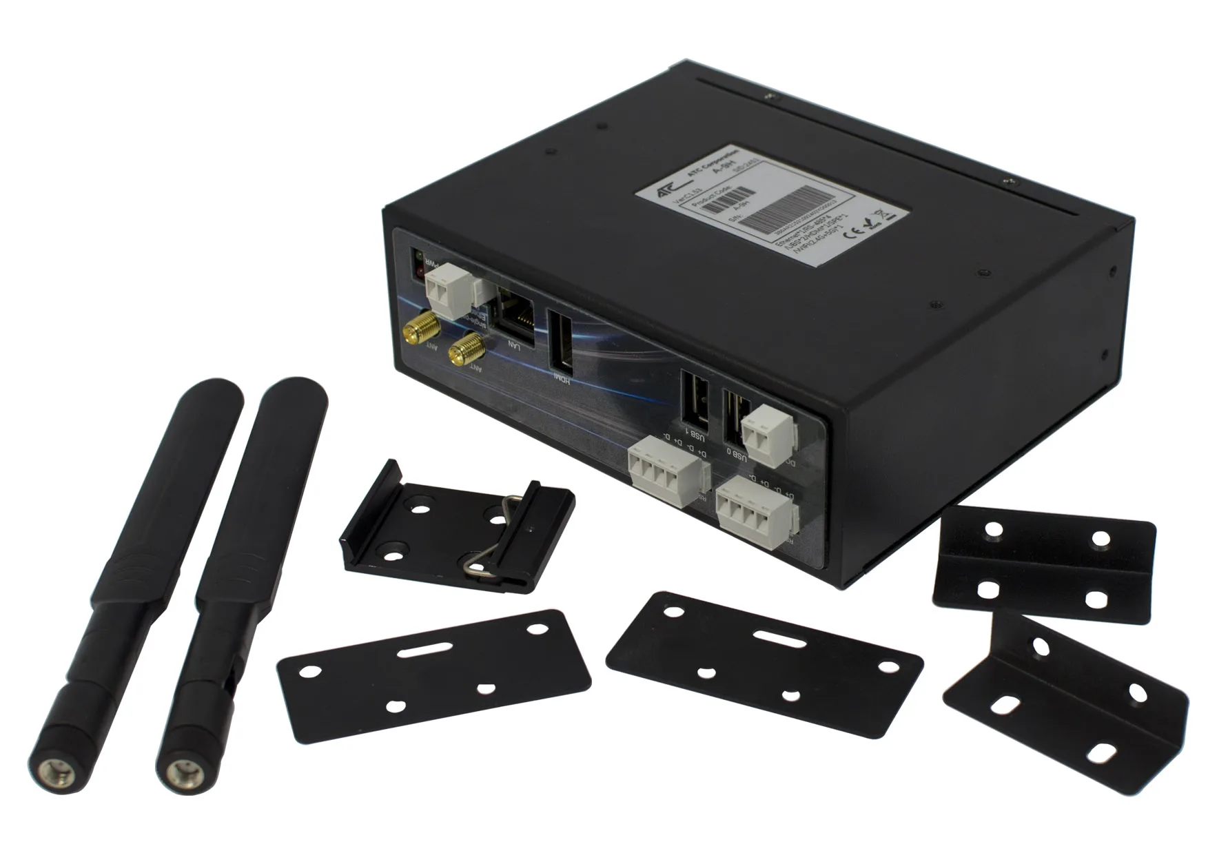Computercontroller Klein formaat modulaire ingebedde box-pc voor industrieel gebruik (A-9H)