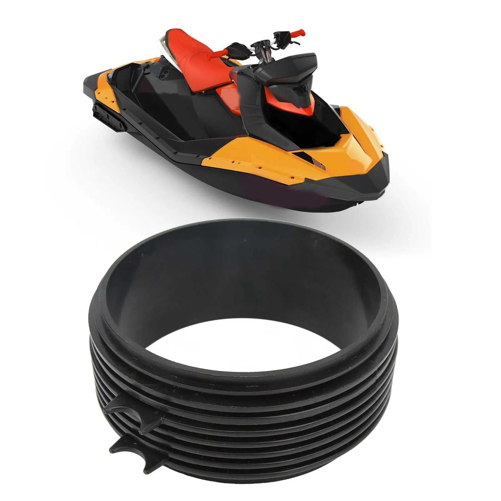 

High-performance wear ring for motorboats, made of ABS material and compatible with Sea-doo SPARK series.