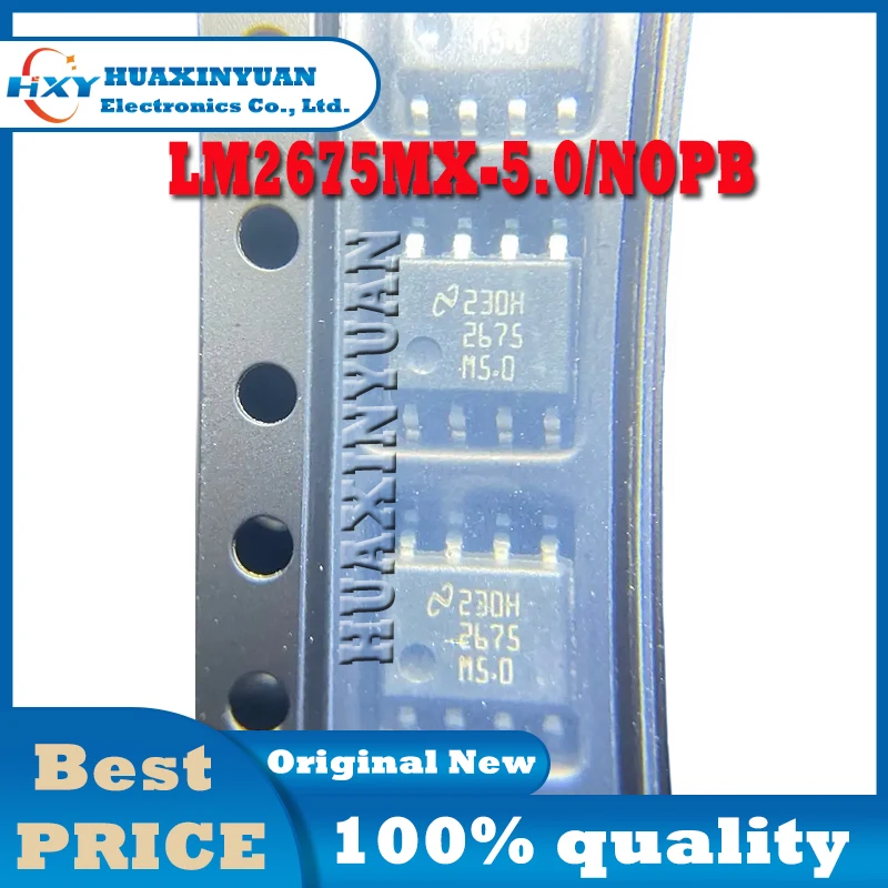 

1PCS/LOT LM2675MX-5.0/NOPB LM2675MX-5.0 LM2675MX LM2675 LM267 LM26 LM2 SOP8 New and Original DC-DC power Ic Chip In Stock IC