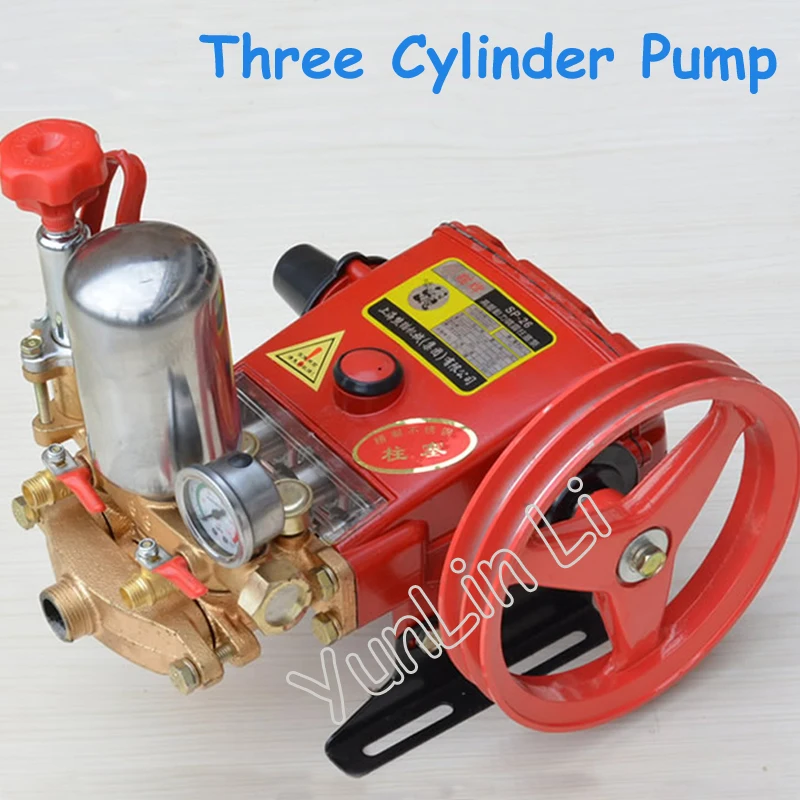 Plunger Pump For Pesticide Spraying Machine High Pressure Three Cylinders Pump Type 26 With English Manual