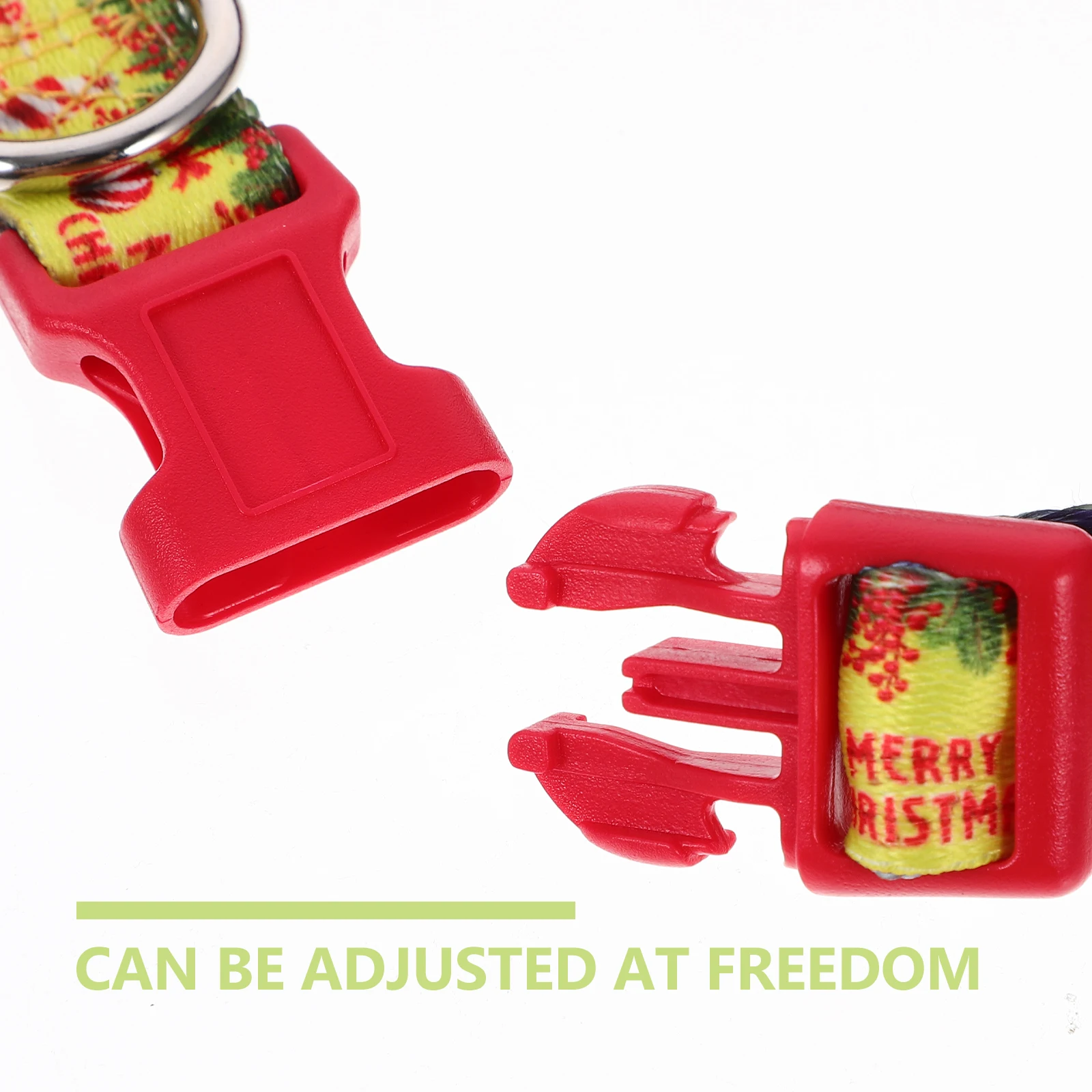 

Dog Collar Christmas Style Adjustable Comfortable Fit for Small Dogs Xmas Party Outdoor Wear Decorative Pet Accessory