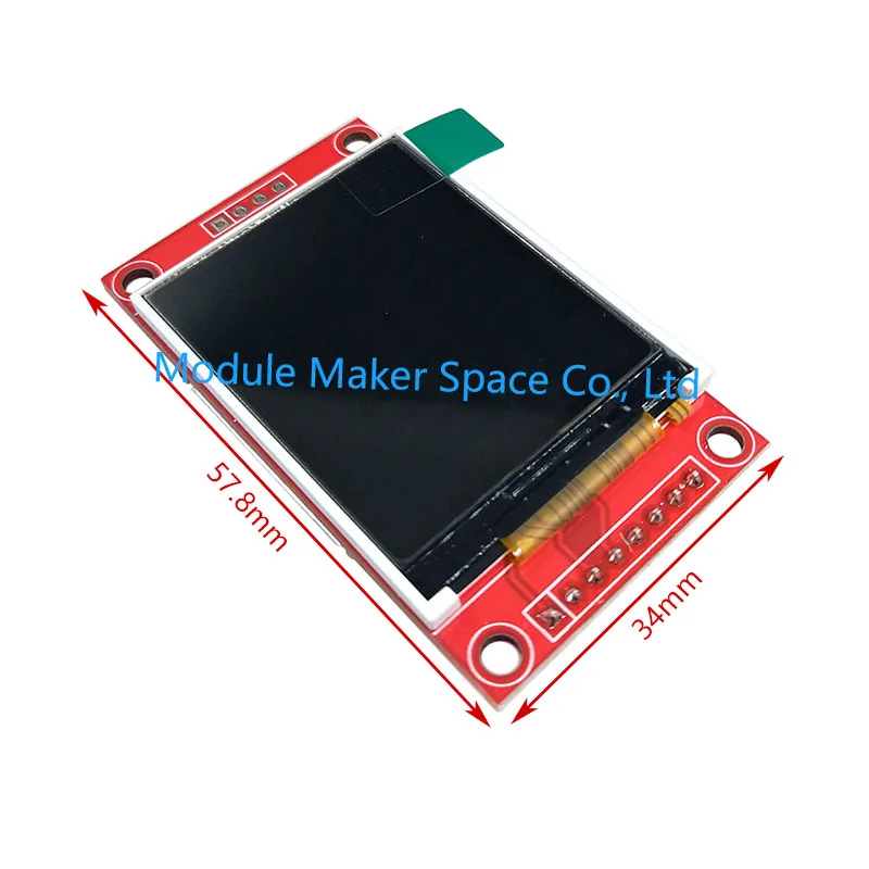 1.8 بوصة 1.8 "شاشة الكريستال السائل TFT وحدة شاشة SPI واجهة 128*160 القرار 16BIT RGB 4 IO ST7735S سائق لاردوينو