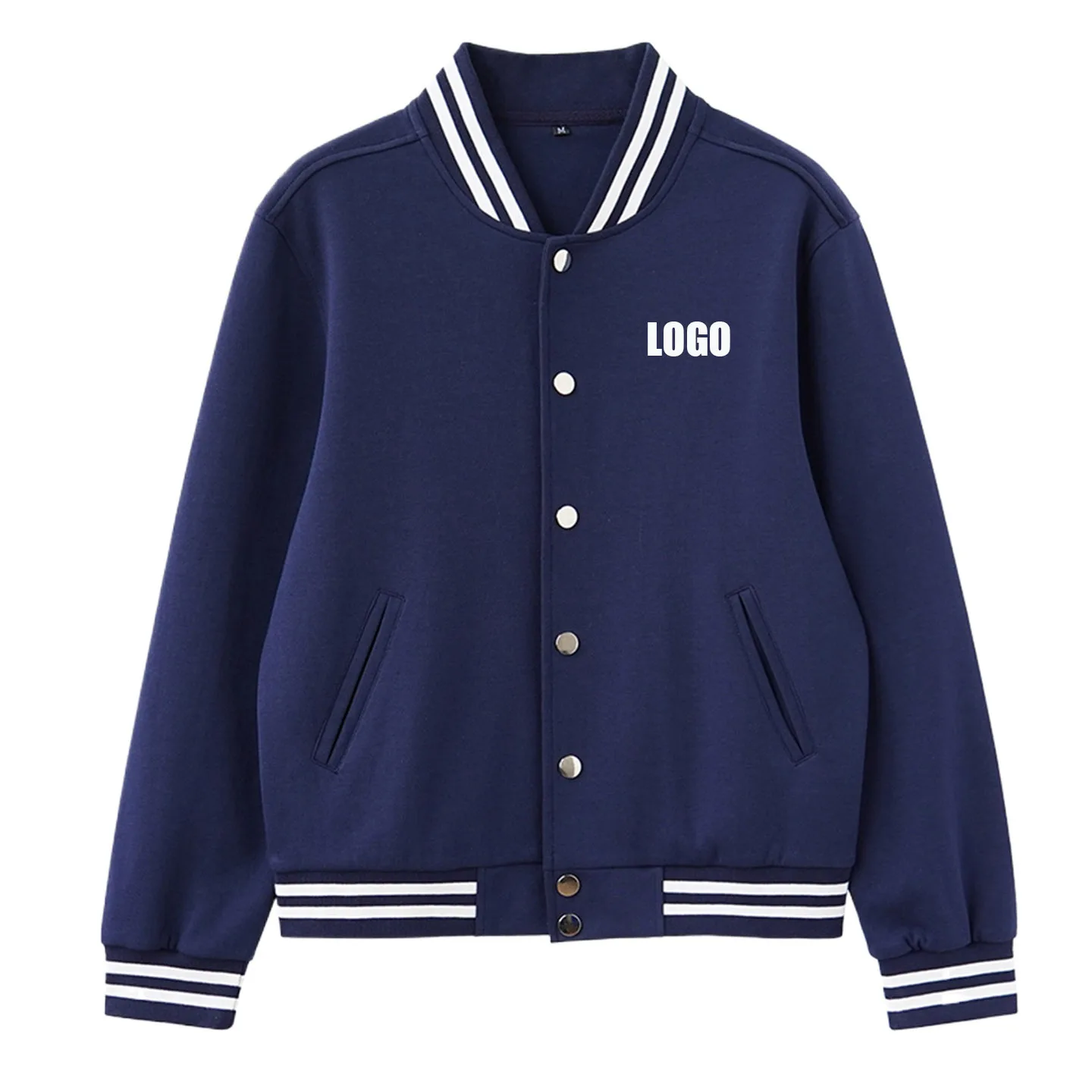 Customized LOGO men's and women's baseball uniforms, sports jackets, work uniforms, college-style competition uniforms, jackets