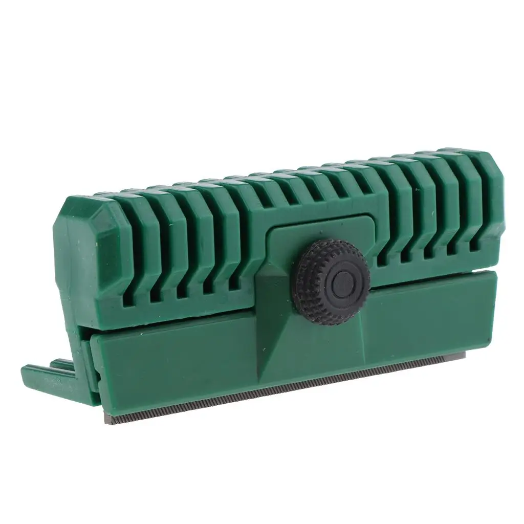 Chainsaw Guide Bar Dresser Steel Green Chainsaw Sharpening Tool Cordless Chainsaw Bar Repair for Home Workshop