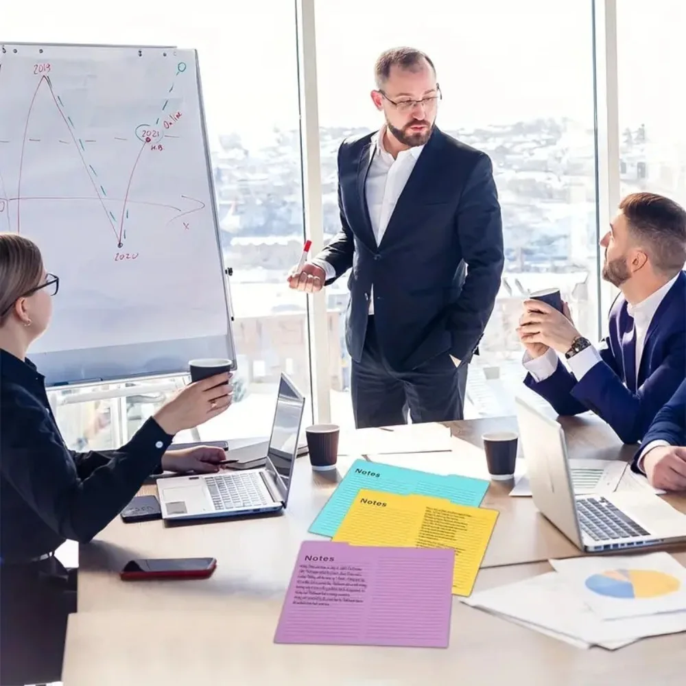 

Настольное хранилище, записываемая папка Manila, многофункциональная большая емкость для заметок, органайзер для файлов формата А4, держатель для документов, линейный