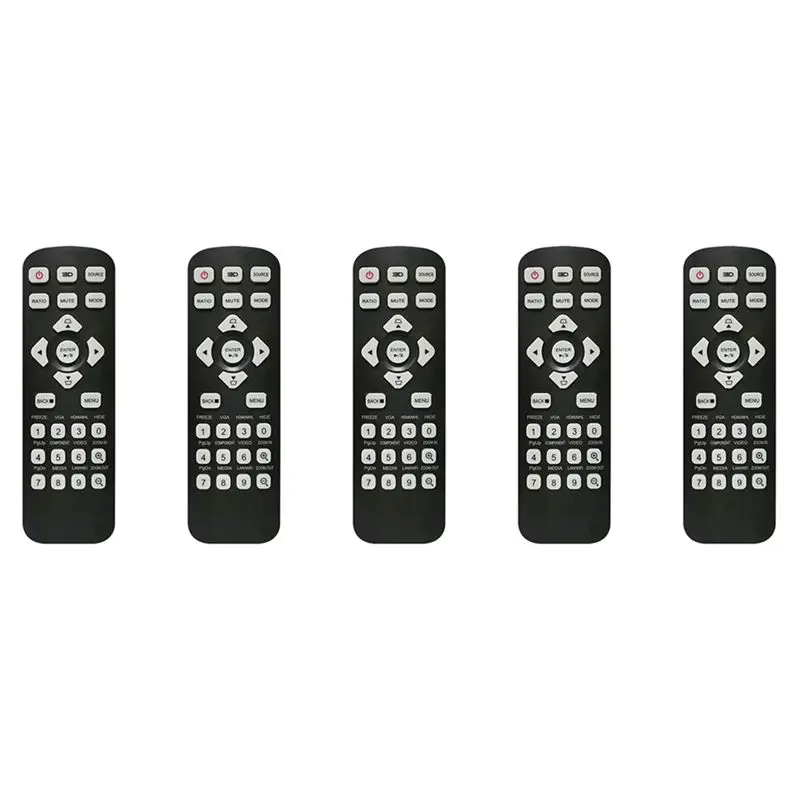 5X New T-2501 For Acer Projectors 3D Remote Control X1123H X118 X118AH X118H X1223H X128H X1323WH X138WH X168H-Y41A