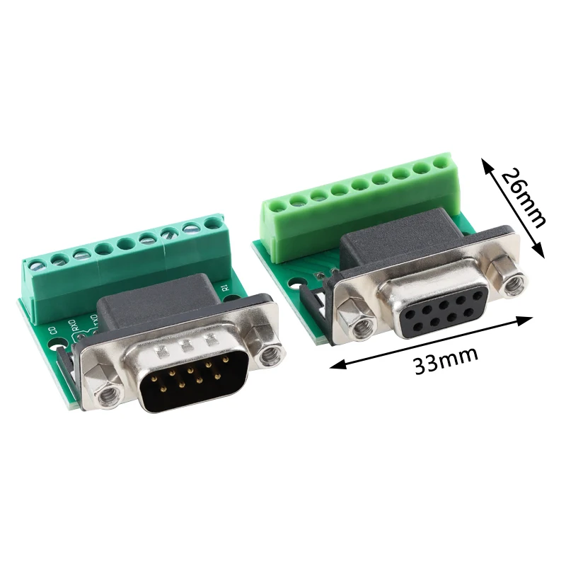 DB9 Male Female Ada…