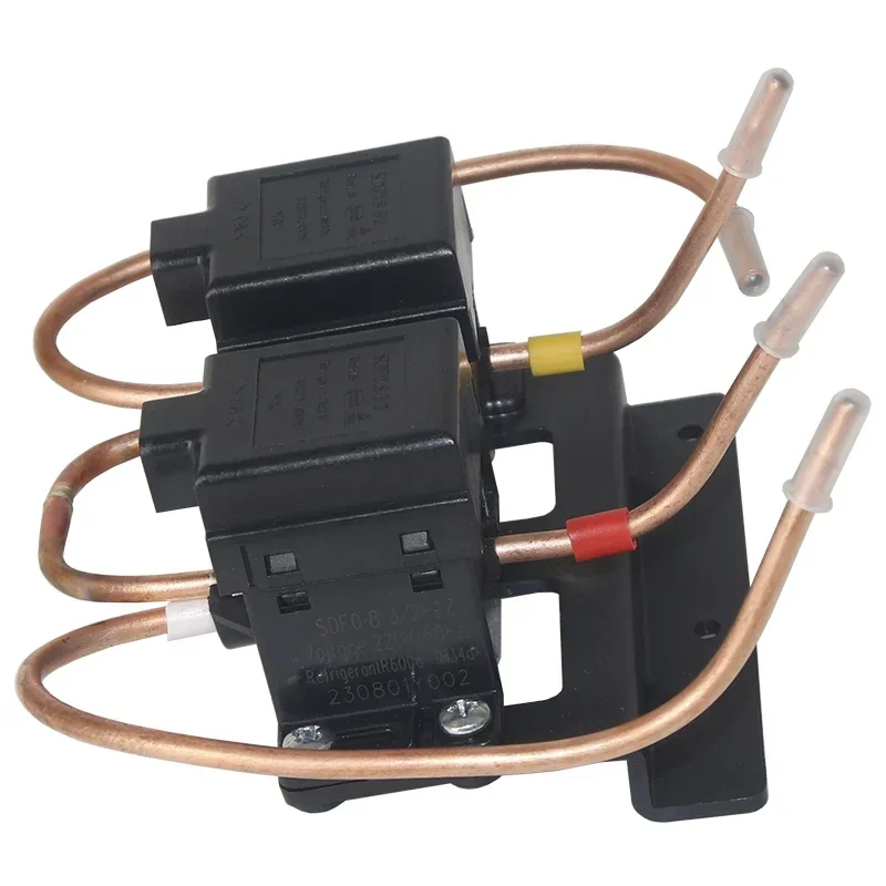 

SDFO.8-Válvula Solenoide de cuatro vías para refrigerador Haier Meiling Hisense, 3/2 -2Z