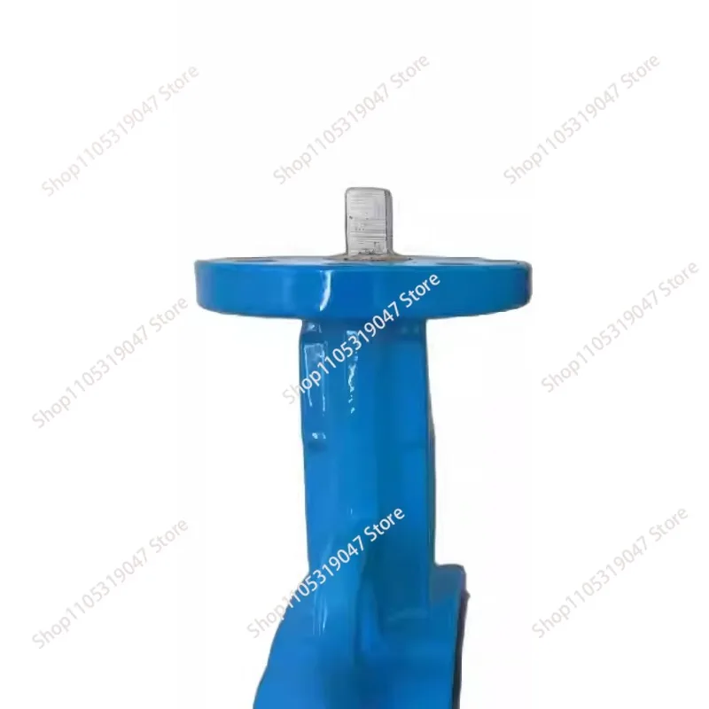 1pcs Headless PTFE butterfly valve stainless steel plate pneumatic/electric special matching DN50 65 80 100 125
