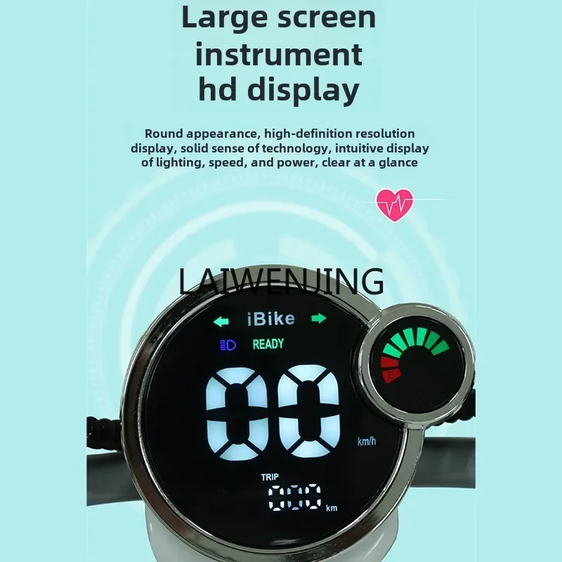 HLZ electric three-wheeled battery car scooter