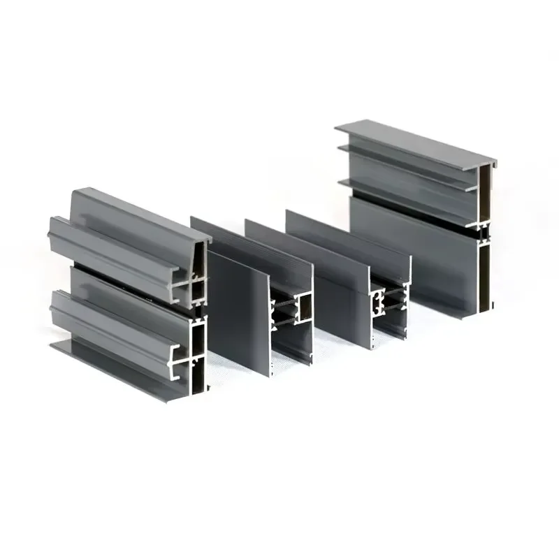 for 6063 T3-T8 Aluminum Alloy Profiles  Machining Bending Cutting Welding Services for Cabinet Doors and Windows Cemented