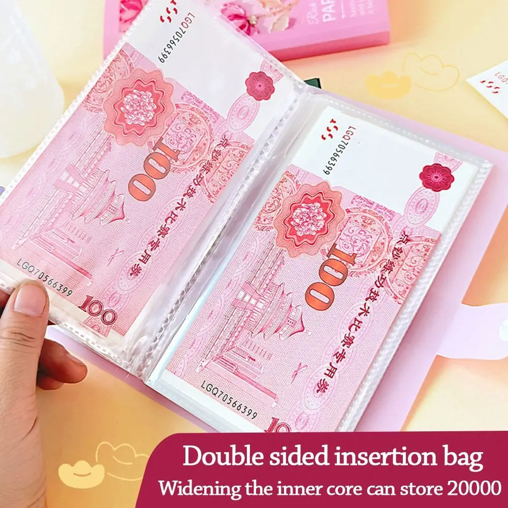 Save Money 100 Envelopes Money Saving Challenge A6 Oil Painting Reusable Savings Binder Large Capacity Portable