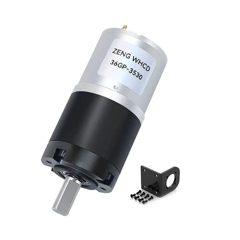 A11E-36GP-3530 Planetary Gear Motor Adjustable Speed 120RPM High Torque Micro-DC Brushed Motor