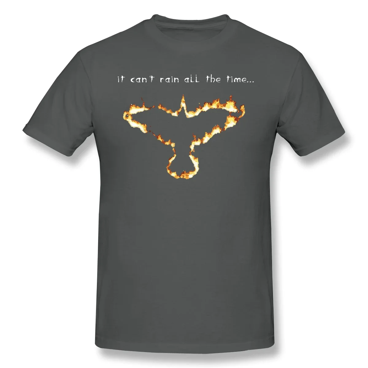 New summer T Shirt Firree Crow T-Shirt Cotton Black Mirror ofertas Tee Shirt image 2